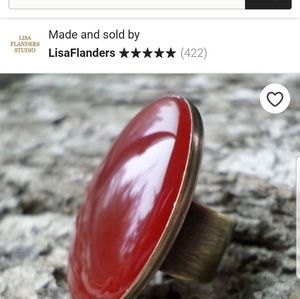 Lisa Flanders ring worn by Beau Garrett